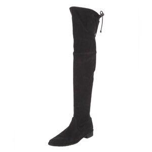 Stuart Weitzman Lowland Black Over-the-Knee Women's Boots